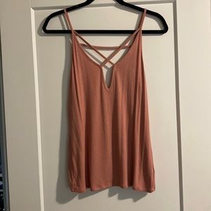 Express pink tank